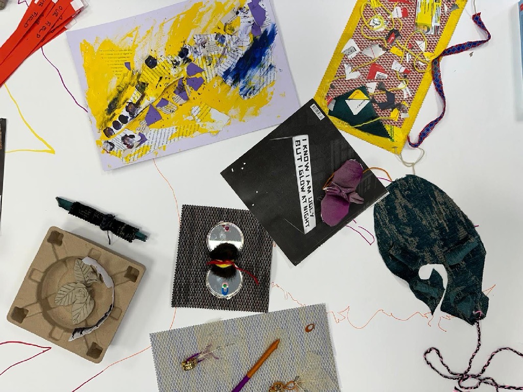 Assemblage during workshop